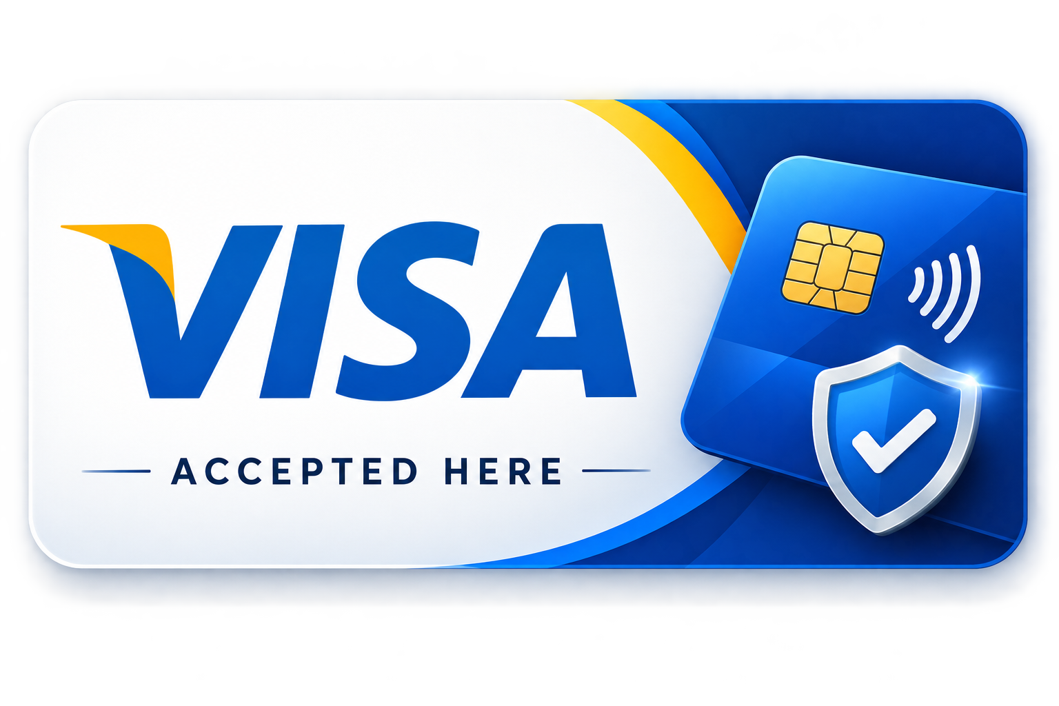 visa card payment accepted